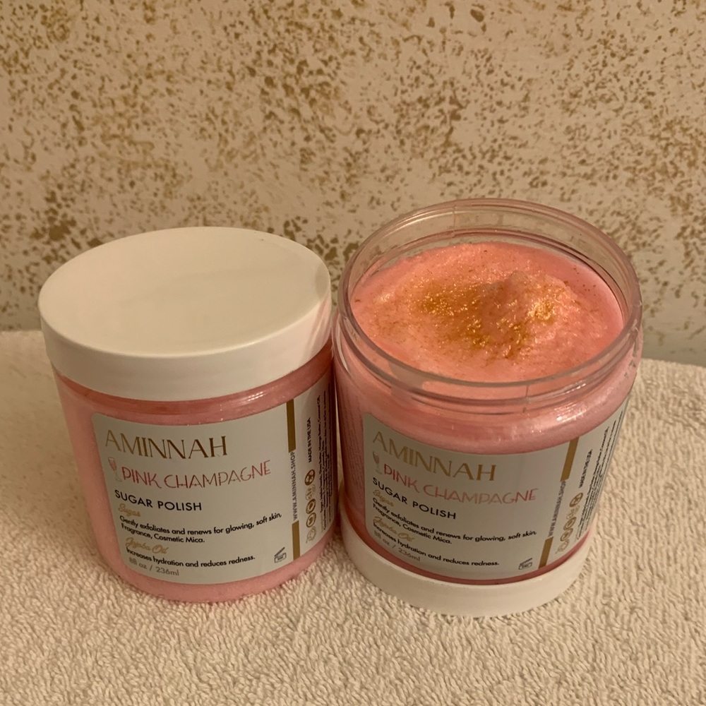 Aminnah 2 “Pink Champagne Sugar Polish”